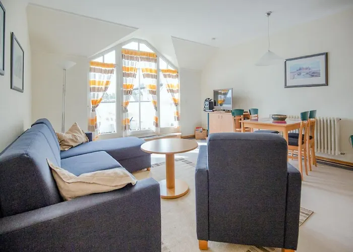 Duenenpark Binz - Klassik Ferienwohnung Mit 1 Schlafzimmer Und Balkon Im Dachgeschoss 125